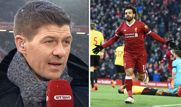Mo Salah Kini Selevel dengan Steven Gerrard